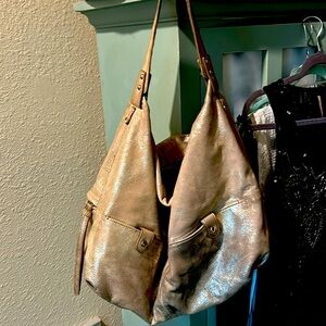 Kooba bag large hobo style Gold